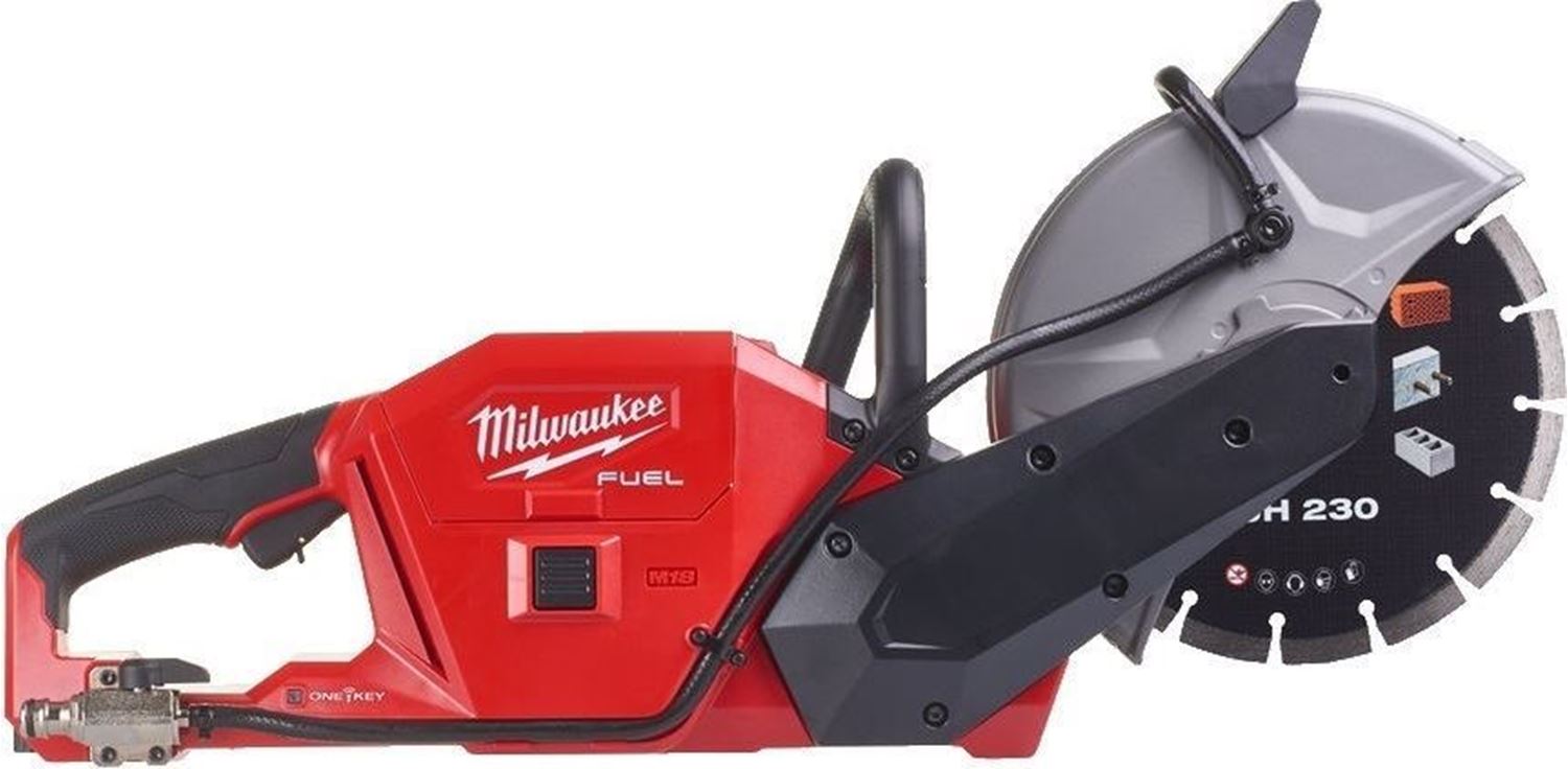 Снимка на Акумулаторен фугорез Milwaukee M18FCOS230-121,18V,12Ah,230mm,4933471697