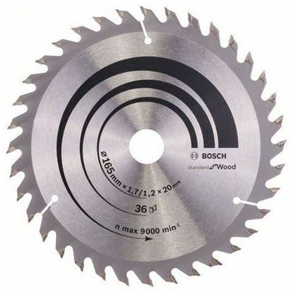 Снимка на Циркулярен диск Optiline for Wood;165 x 20/16 x 1,7 mm, 36;2608642602