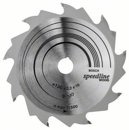 Снимка на Циркулярен диск Speedline Wood;130 x 16 x 2,2 mm, 9;2608640774