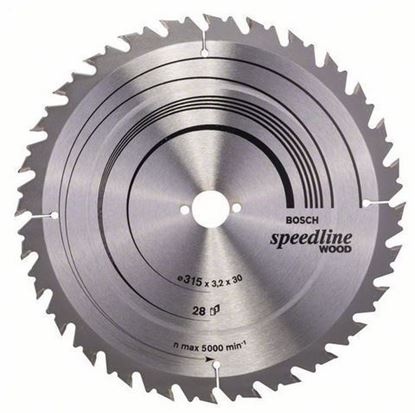 Снимка на Циркулярен диск Speedline Wood;315 x 30 x 3,2 mm, 28;2608640682