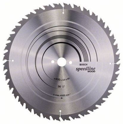 Снимка на Циркулярен диск Speedline Wood;400 x 30 x 3,5 mm, 36;2608640684