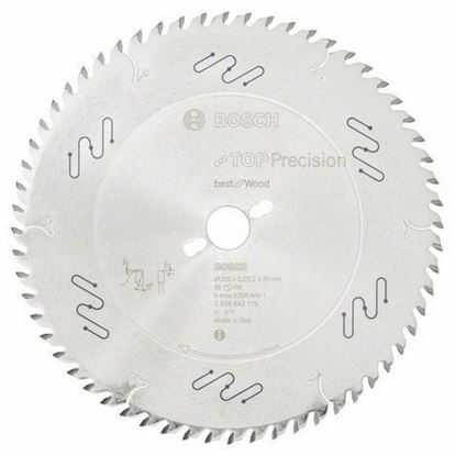 Снимка на Циркулярен диск Top Precision best for за Дърво;ø 300x30x3.2/2.2mm  60T ATB;2608642115
