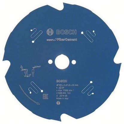 Снимка на Циркулярен диск Expert for FiberCement ;165x20x2.2/1.6x4 T;2608644122