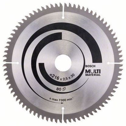 Снимка на Циркулярен диск Multi Material;216 x 30 x 2,5 mm, 80;2608640447