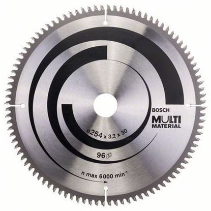Снимка на Циркулярен диск Multi Material;254 x 30 x 3,2 mm, 96;2608640451