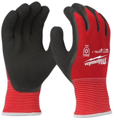 Снимка на Предпазни зимни ръкавици Milwaukee със защита от сряз ниво-1 размер 9/L, 4932471607