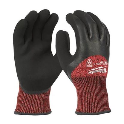 Снимка на Предпазни зимни ръкавици Milwaukee със защита от сряз ниво-3 размер 9/L, 4932471611
