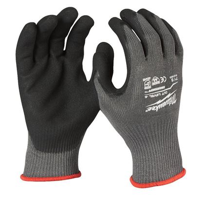 Снимка на Предпазни ръкавици Milwaukee със защита от сряз ниво-5 размер 9/L, 4932471623