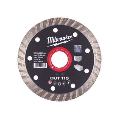 Снимка на Диамантен диск Milwaukee DUT 115mm,4932399526