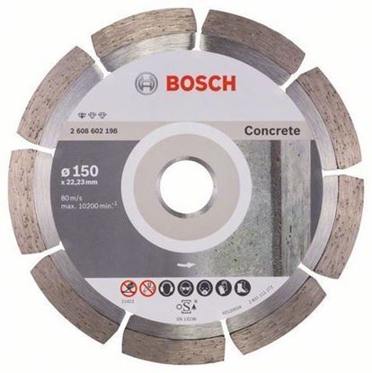 Снимка на Диамантен диск за рязане бетон Standard for CONCRETE 150 x 22,23 x 10 mm, 2608602198