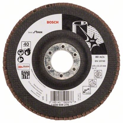 Снимка на Ламелен диск - прав;125mm, P40;2608608276