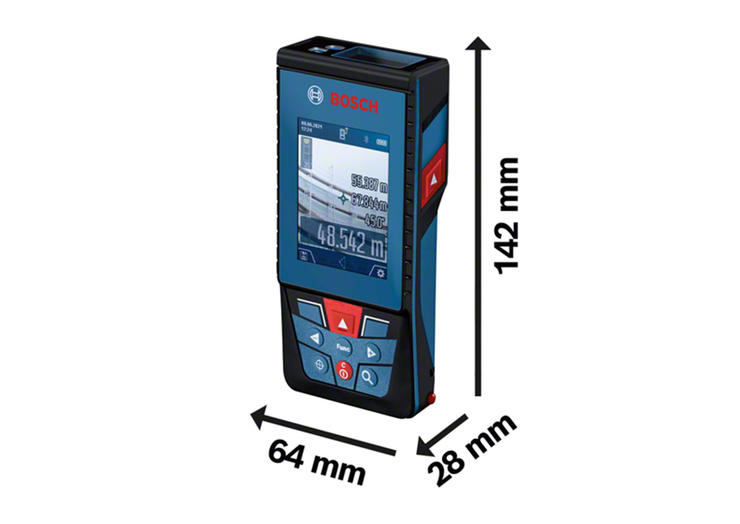 Снимка на НОВО! Лазерна ролетка BOSCH GLM 100-25 C,0601072Y00