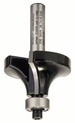 Снимка на Заоблящ фрезер;8 mm, R1 12 mm, L 19 mm, G 60 mm;2608628343