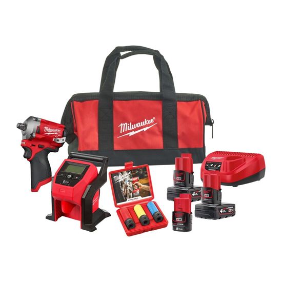 Снимка на Комплект акумулаторни инструменти Milwaukee M12FPP2BN-423B,4933481026