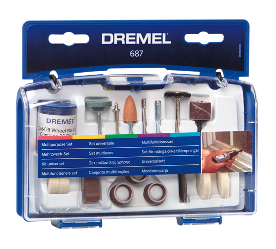 Снимка на  Универсален комплект Dremel;26150687JA