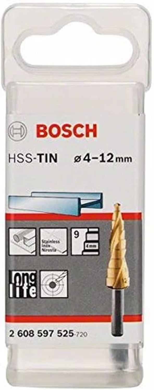 Снимка на HSS-TiN стъпаловидно свредло,9-степени,2608597525,Bosch