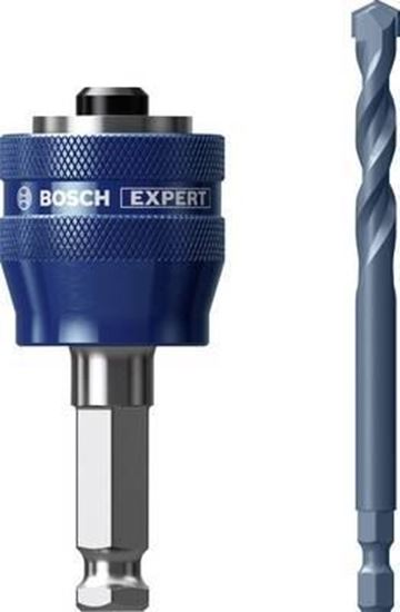 Снимка на EXPERT Адаптер Power Change Plus 8.7mm с твътдосплавно TCT центриращо свредло Ø 7.15x85 mm,2608900526,Bosch