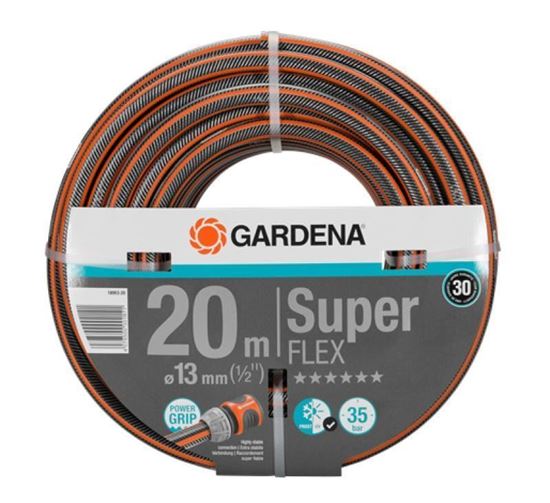 Снимка на Маркуч Premium SuperFLEX 13 mm (1/2"), 20 m, 18093-20, Gardena