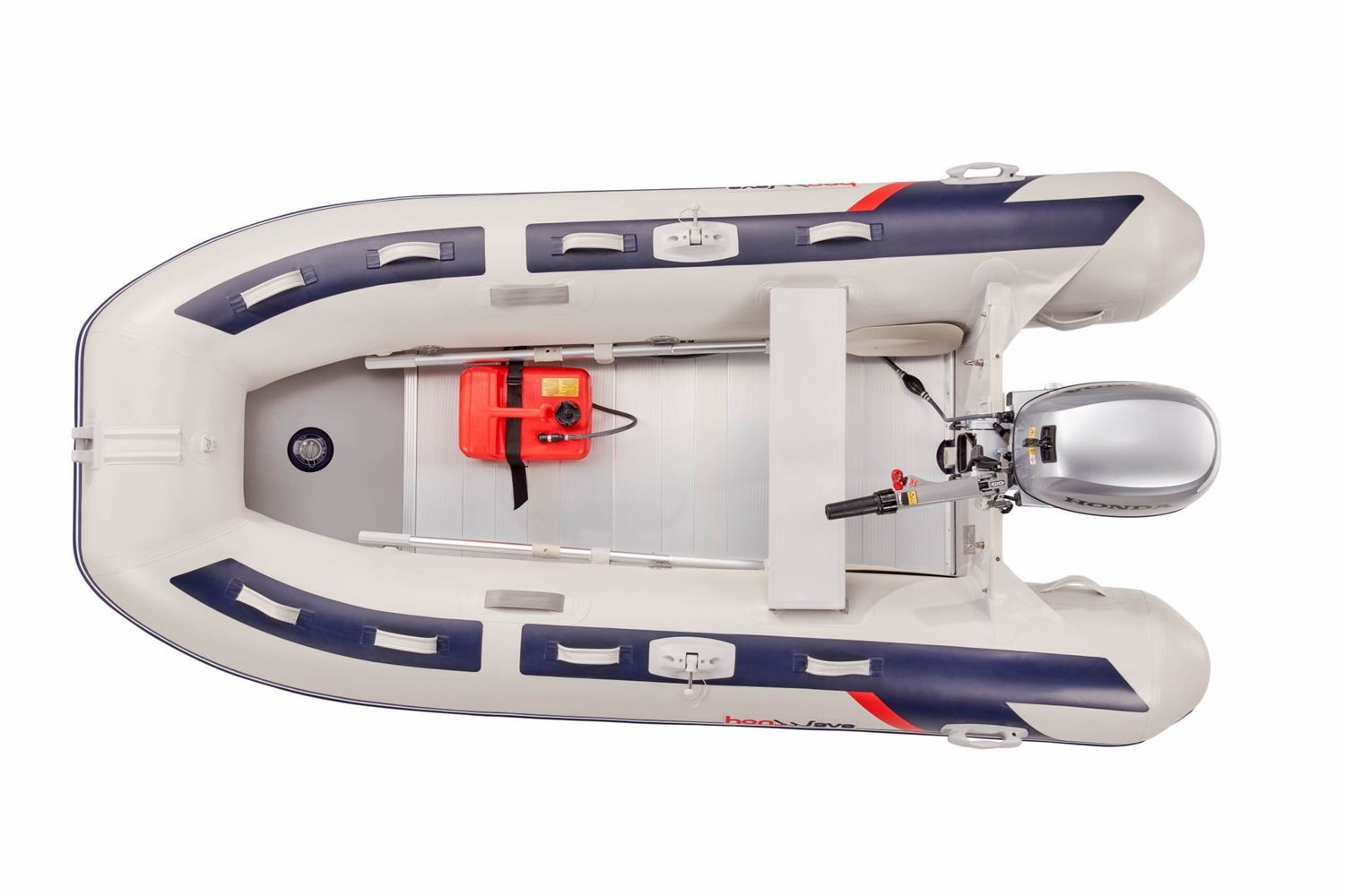 Снимка на Надуваема лодка с алуминиево дъно T30AE3, Honda