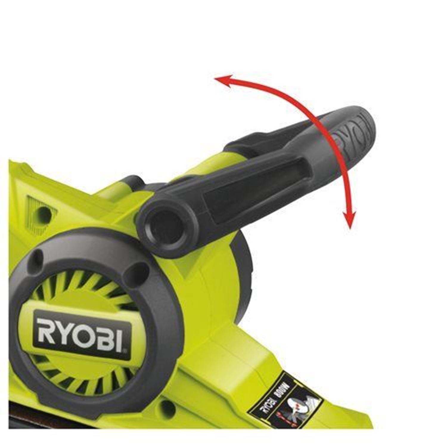 Снимка на Лентов шлайф EBS800, 800W, 320 ОБ/МИН., 76X150 ММ, 5133001148, Ryobi