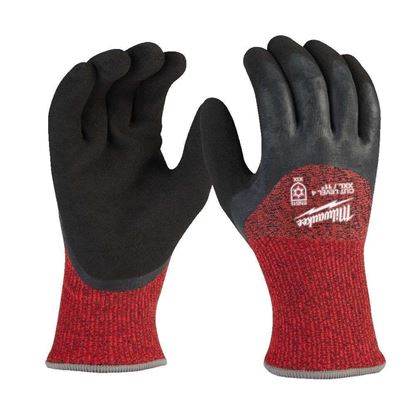 Снимка на Зимни устойчиви на порязване ръкавици CUT LEVEL D,  M, 4932480612, Milwaukee