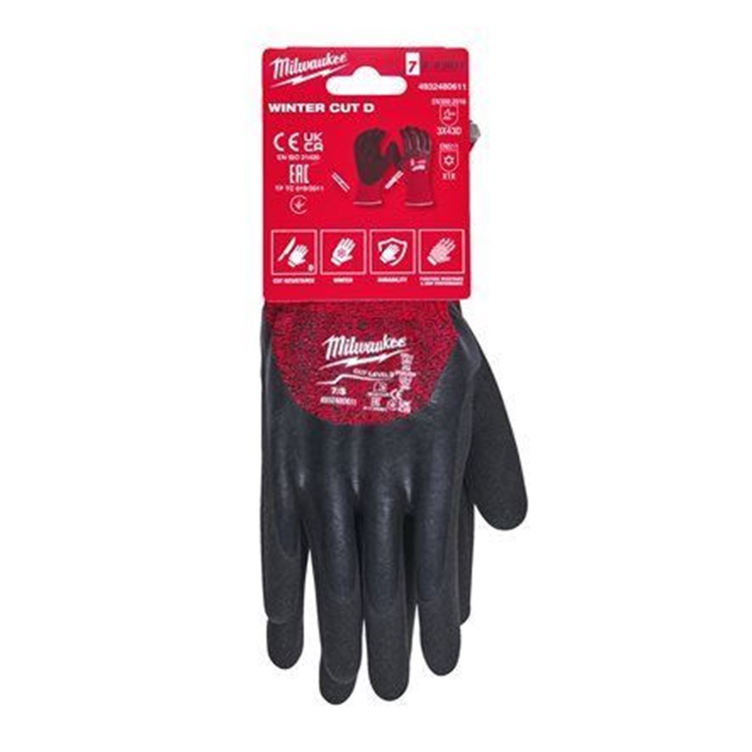 Снимка на Зимни устойчиви на порязване ръкавици CUT LEVEL D, XL, 4932480614, Milwaukee