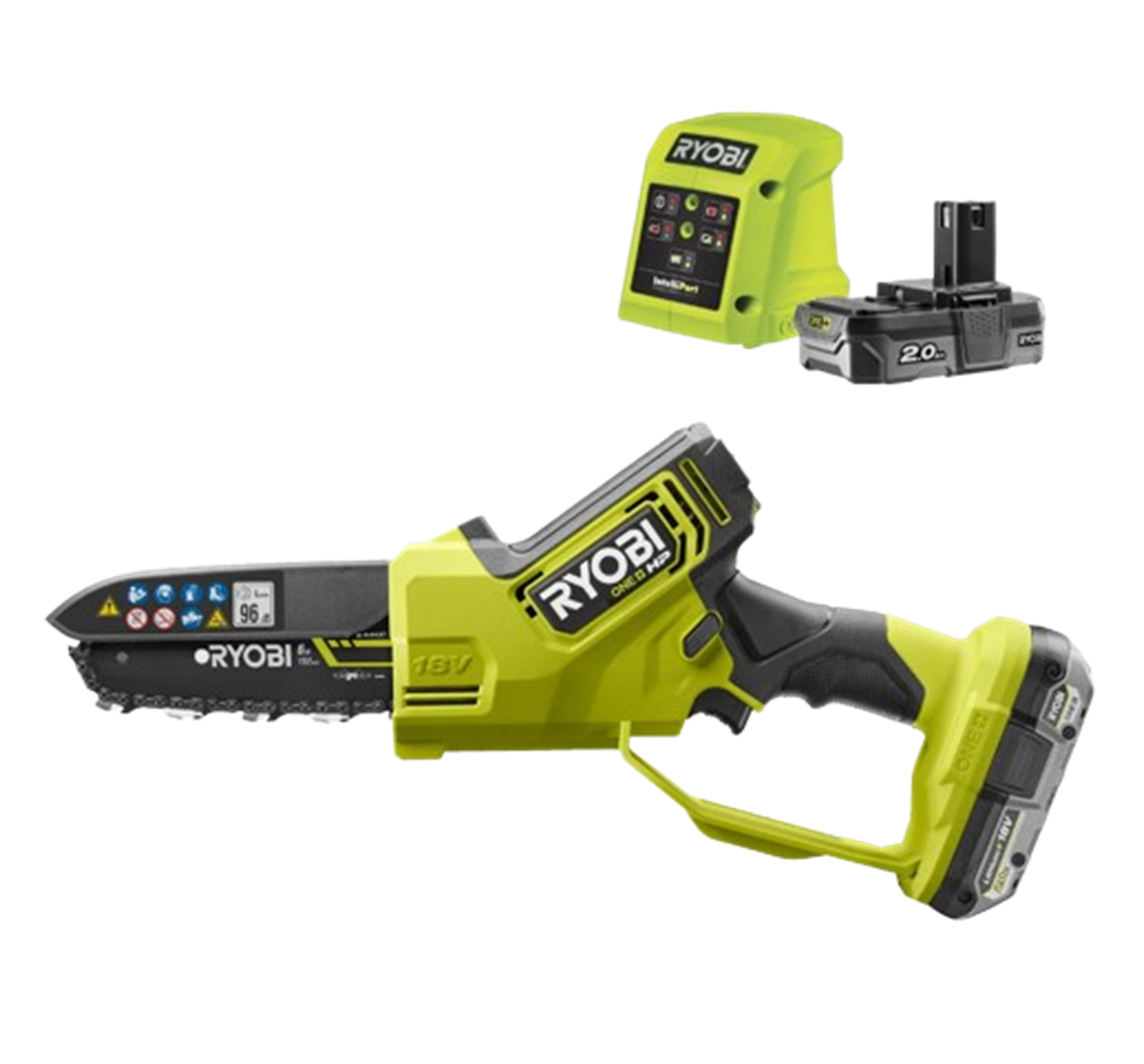 Снимка на Акумулаторен верижен трион Ryobi RY18PSX15A-120, 5133005780