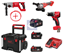 Снимка на ПРОМО!Акумулаторен сет MILWAUKEE M18FPP3E-524X, PACKOUT