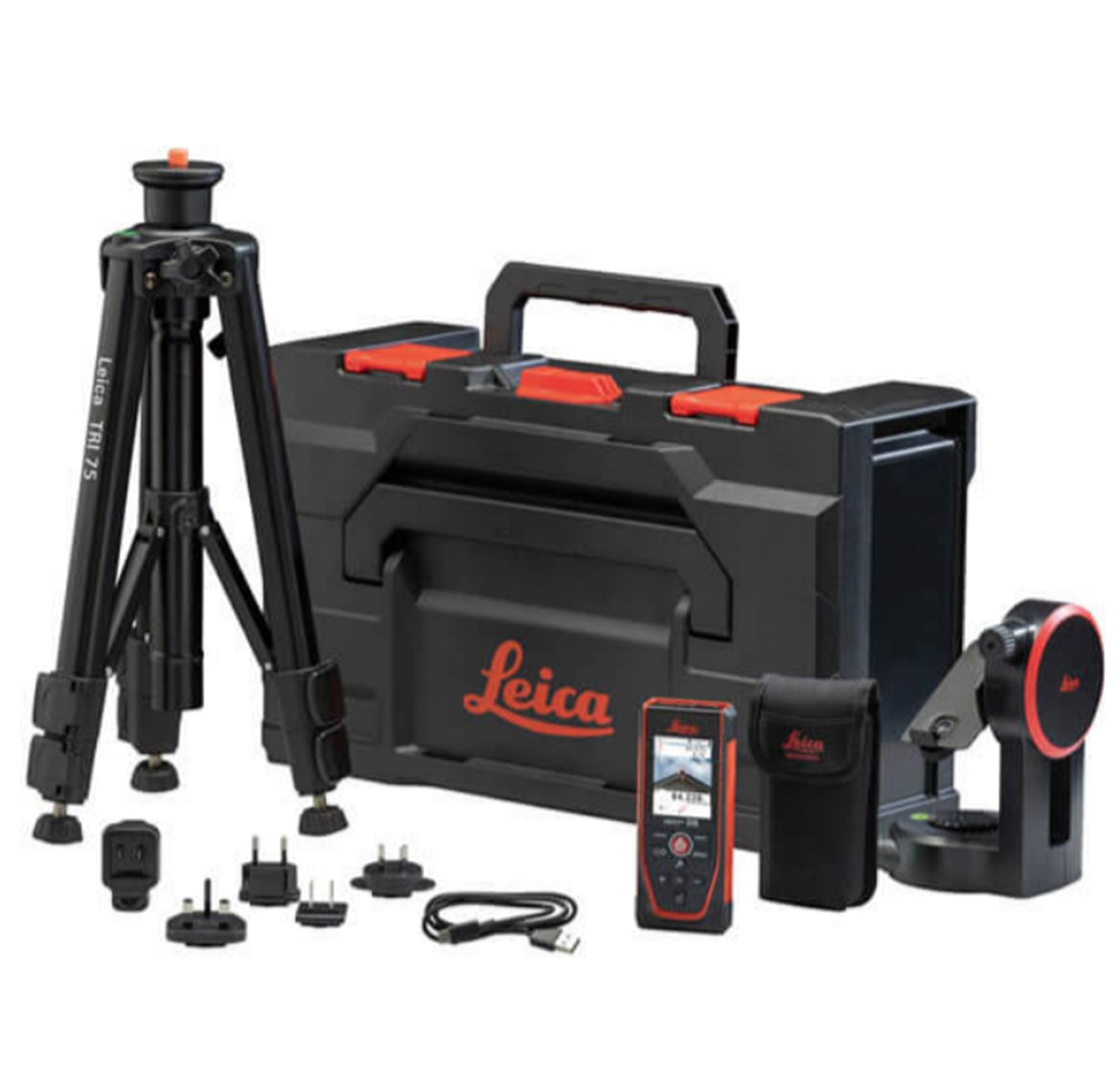 Снимка на Лазерна ролетка Leica Disto D5 Set, до 200м, 950879