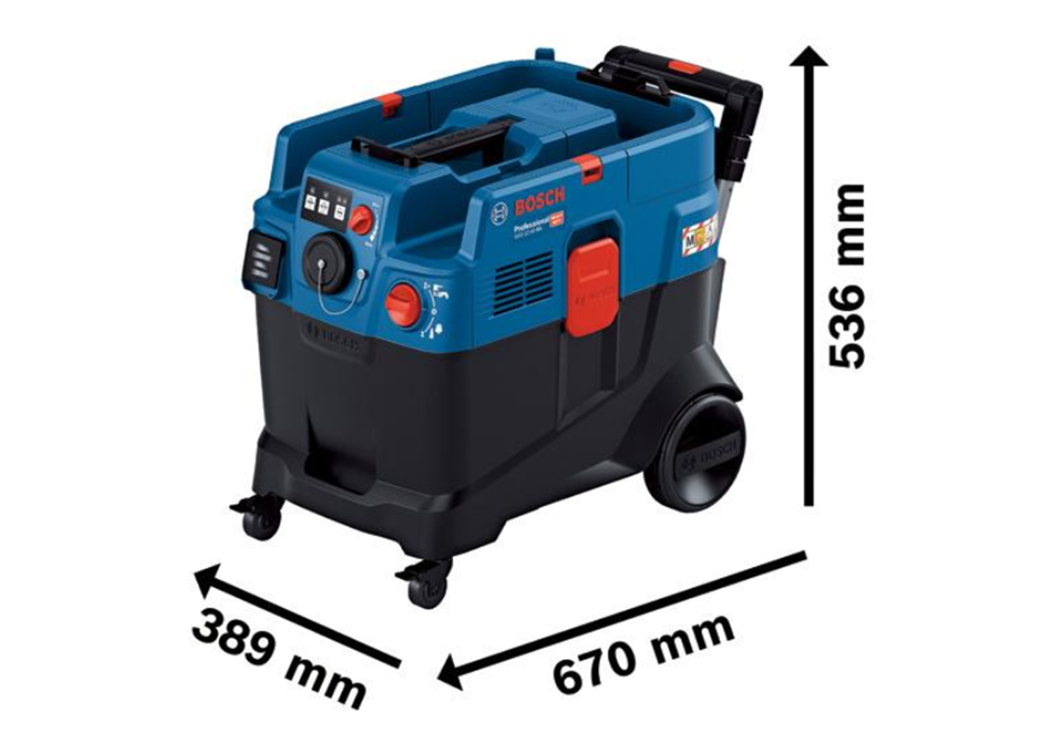 Снимка на   Универсална прахосмукачка BOSCH GAS12-40MA, 06019M0120