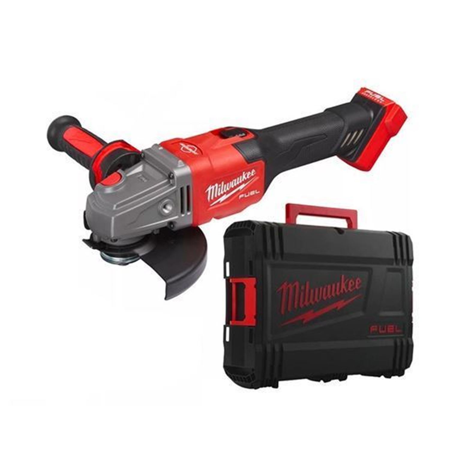 Снимка на Акумулаторен ъглошлайф Milwaukee M18FSAG125XB-0X, Solo, Куфар, 4933478429 + 10*Диск за метал ф125ммх1мм PRO+