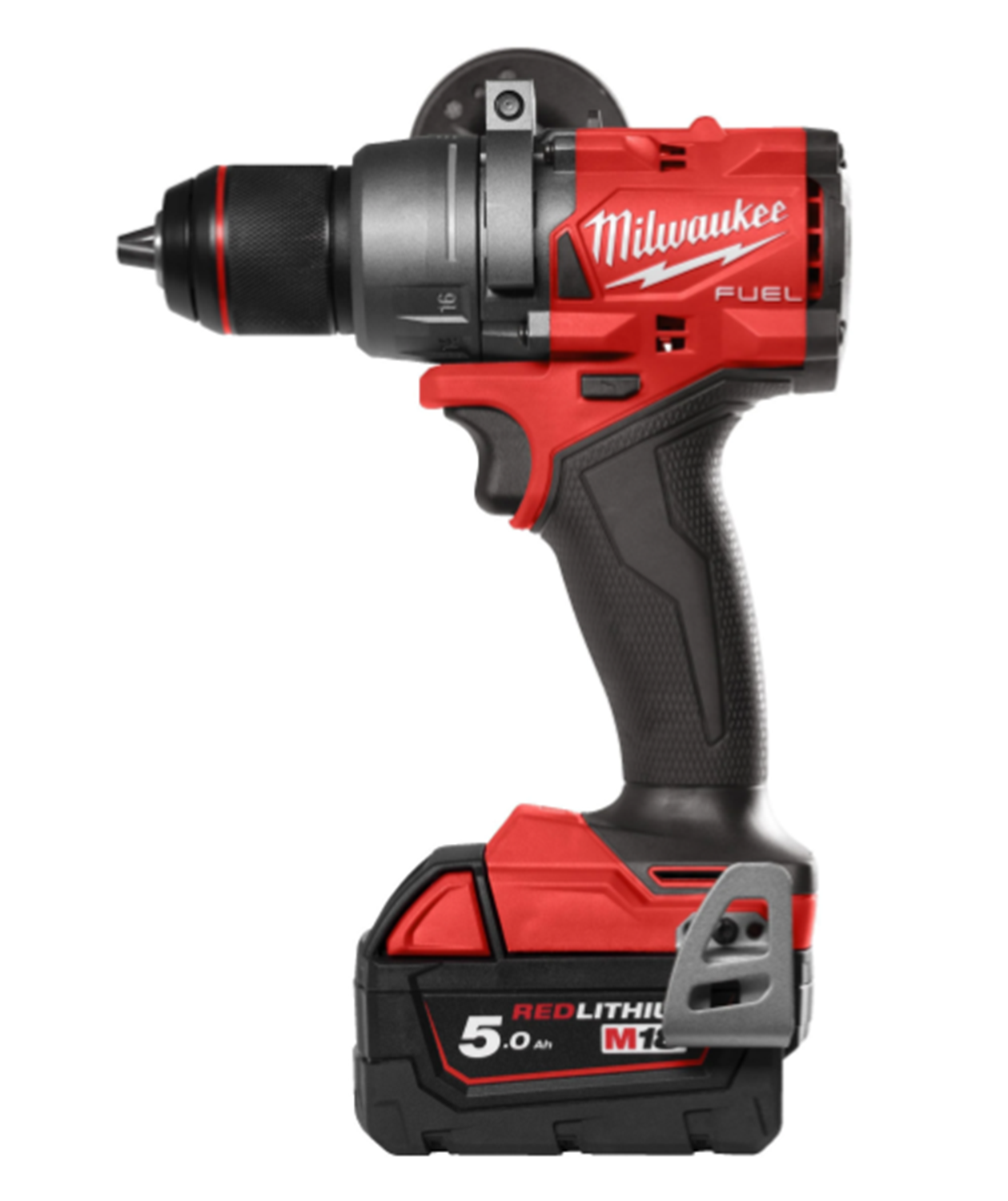 Снимка на Акумулаторна ударна бормашина MILWAUKEE M18FPD3-502X, 2 Батерии X 5Ah, 18V, Зарядно + Куфар, 4933479860  + Комплект накрайници-вложки Milwaukee 