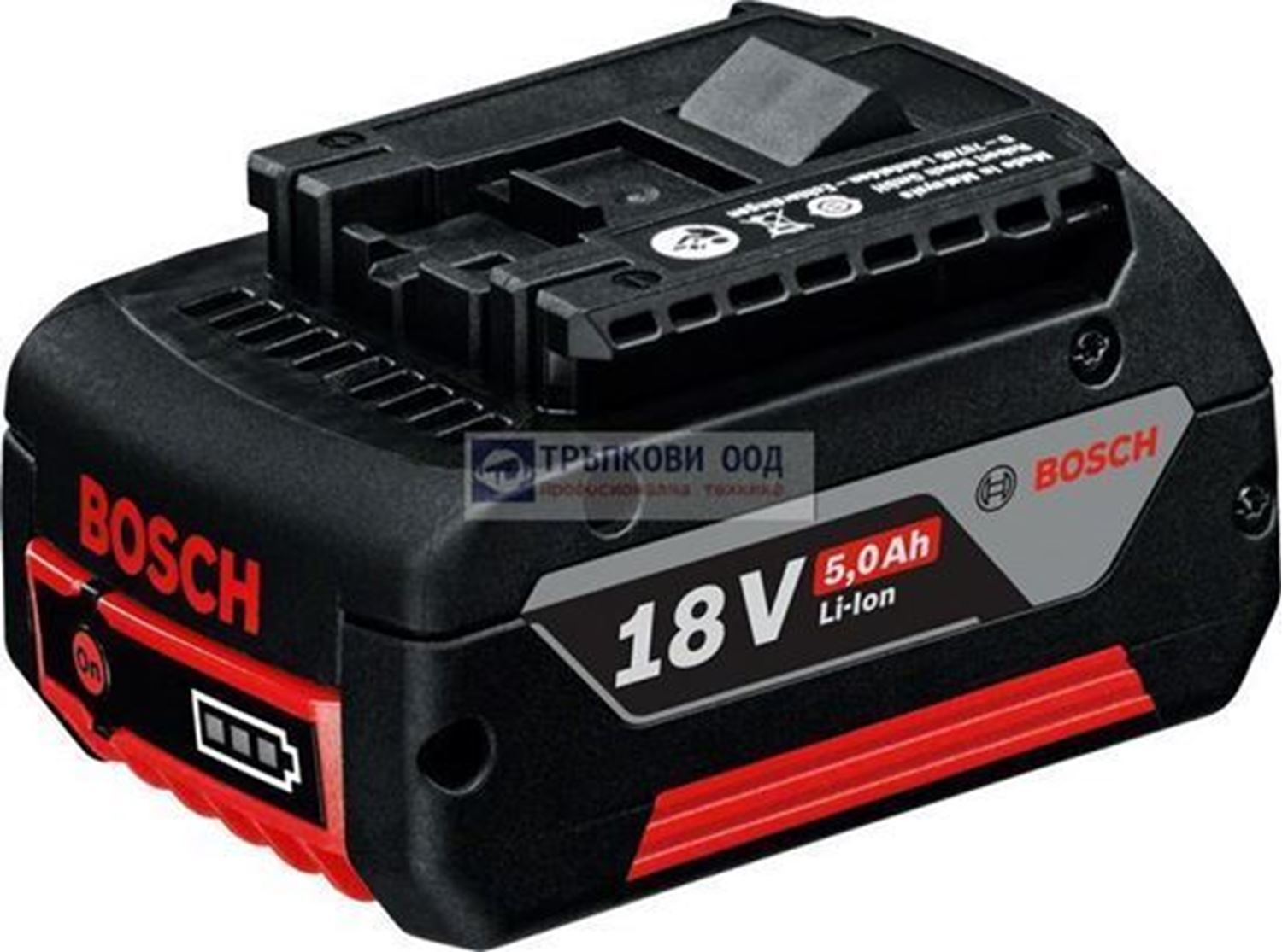 Снимка на Акумулаторна батерия Bosch GBA 18 V 5,0 Ah M-C Professional;1600A002U5 + Бонус Чанта 1619BZ0100 