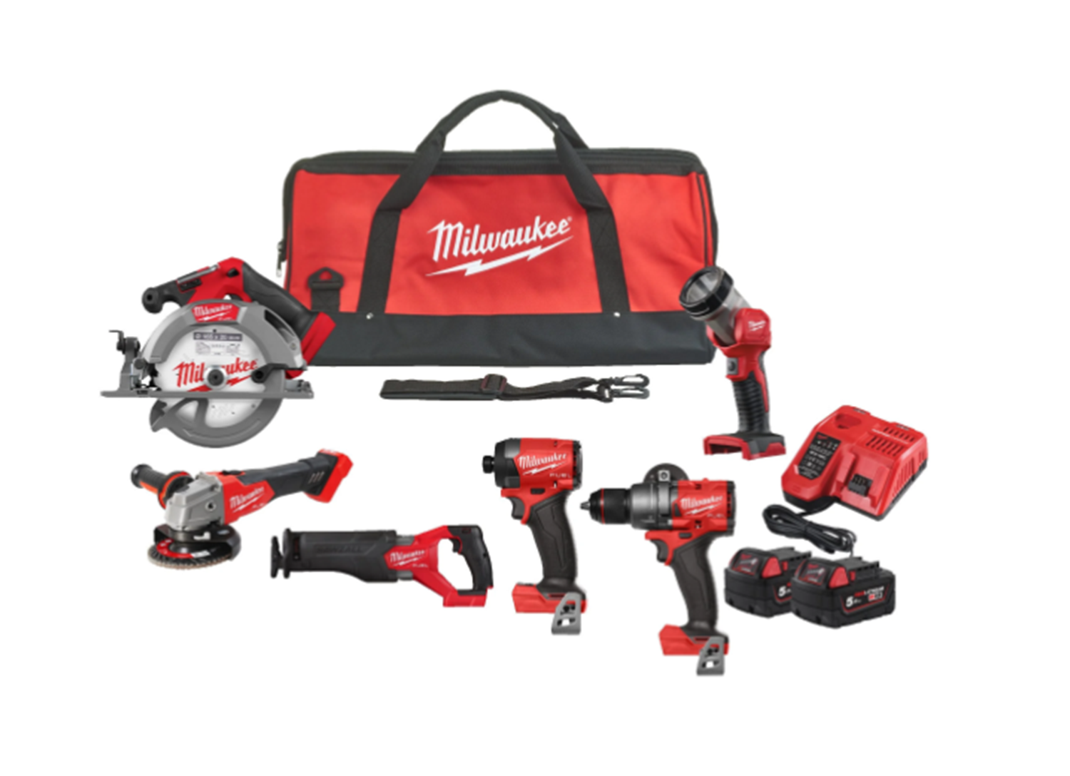 Снимка на Акумулаторен сет MILWAUKEE M18FPP6G3-502B, 4933498658