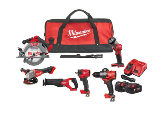 Снимка на Акумулаторен сет MILWAUKEE M18FPP6H3-502B, 4933498659