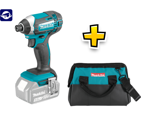 Снимка на Акумулаторен ударен гайковерт Makita DTD152Z/SOLO/ + Чанта за инструменти