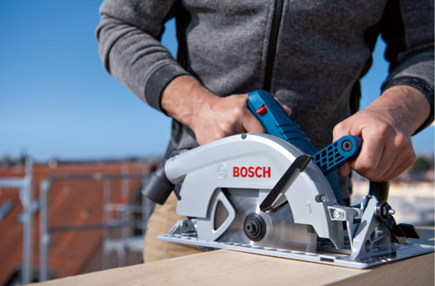 Снимка на  Акумулаторен циркуляр BOSCH GKS 18V-68, SOLO, 06016C9000