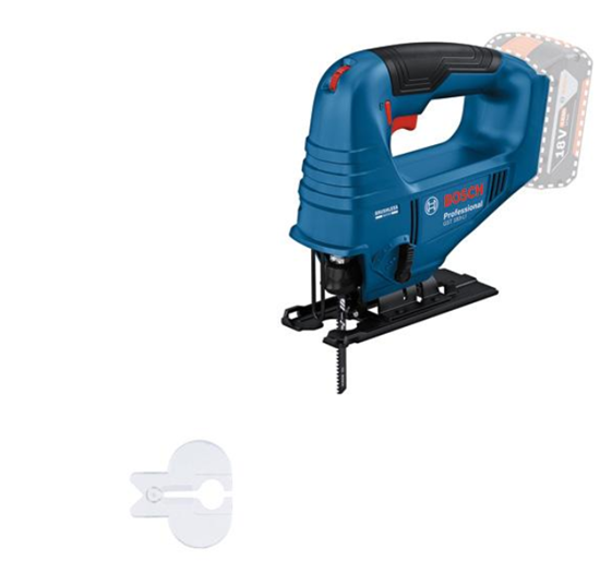 Снимка на  Акумулаторен прободен трион BOSCH GST 183-LI, SOLO, 06015B7020
