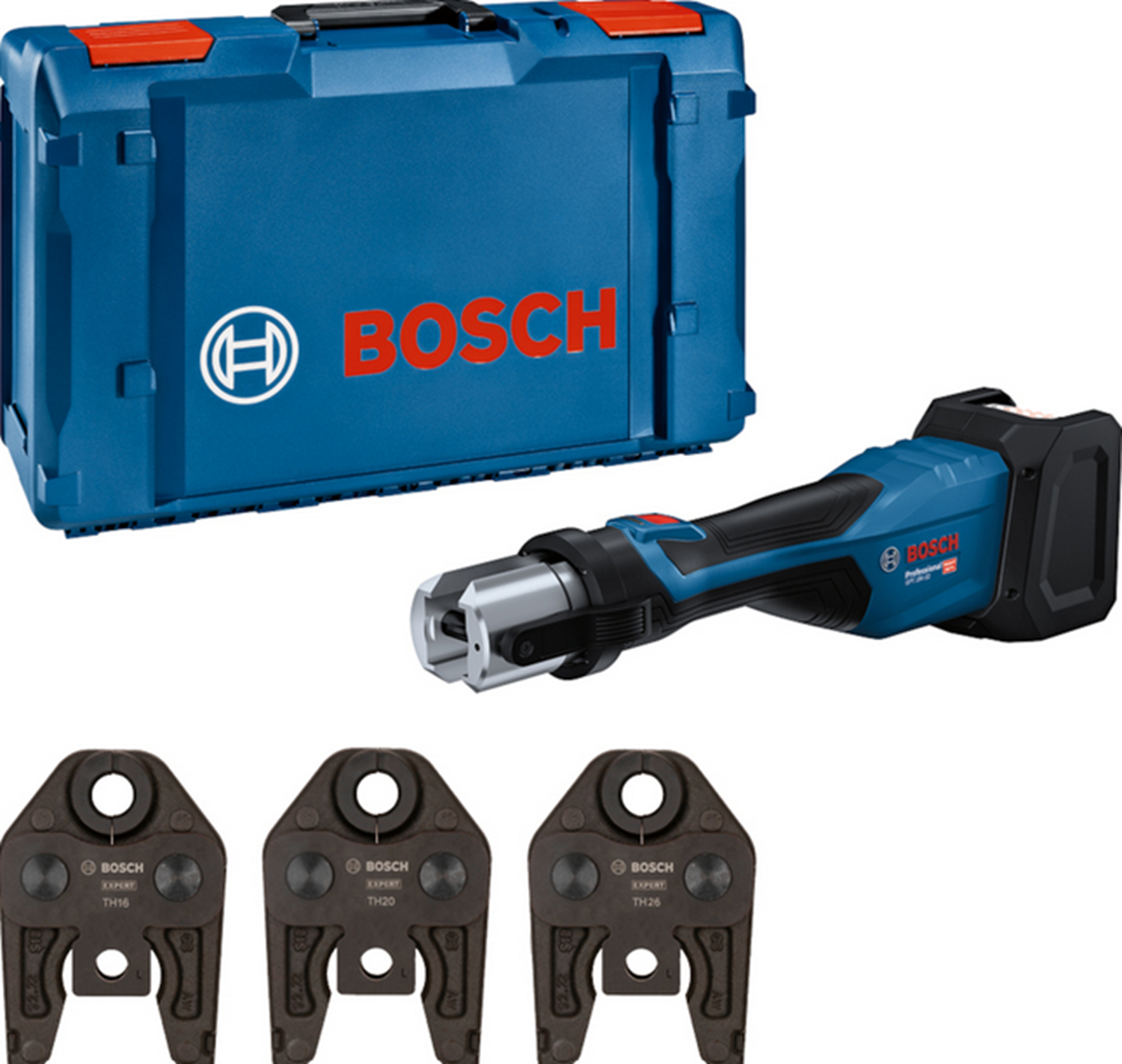 Снимка на Акумулаторна преса BOSCH GPT 18V-32 Professional, SOLO, 06019M2104