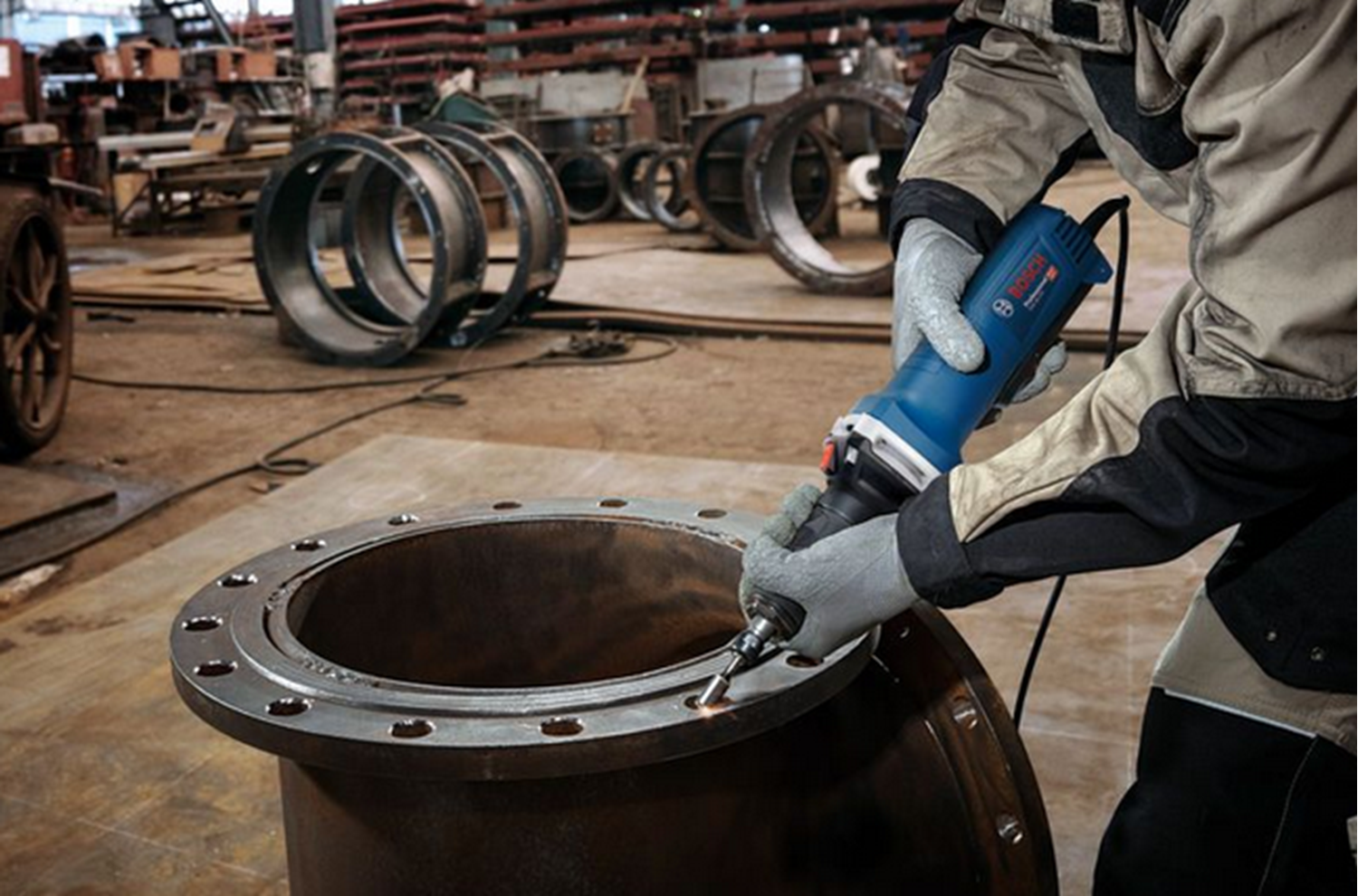 Снимка на Права шлифовъчна машина BOSCH GGS 30 LPS Professional, 06012B5220